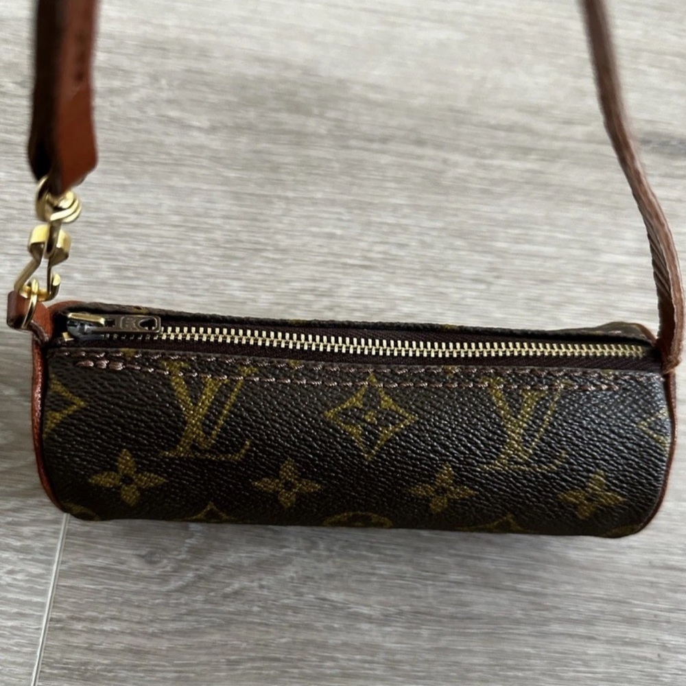 Louis Vuitton Mini Papillon Bag Monogram Canvas Leather - Picture 8 of 9